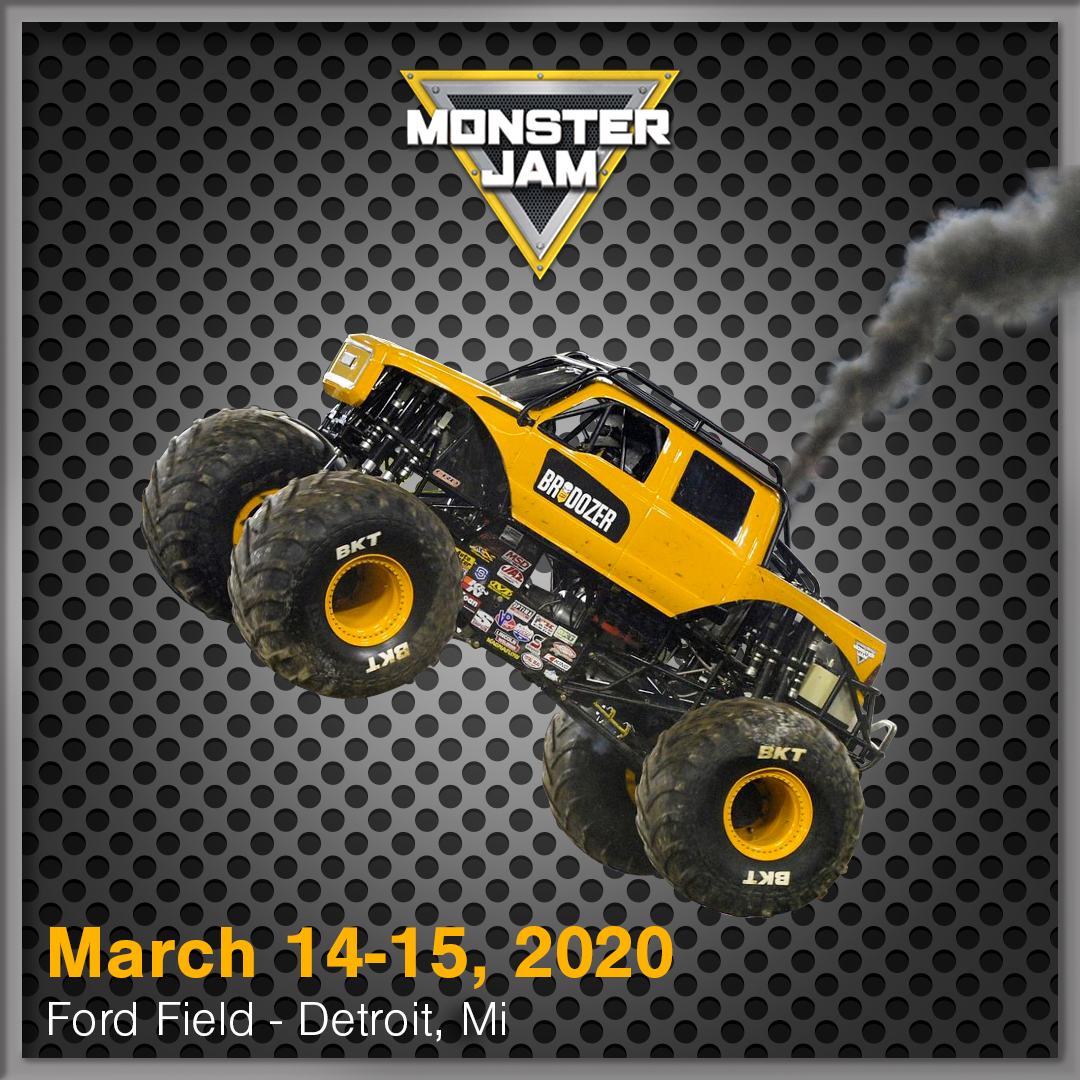 Monster Jam MI Diesel Powered BroDozer Diesel Events